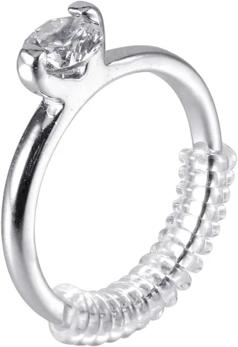 Miniatura 3 de DIYASY Anillo de ajuste de tamaño de anillo protector para anillos sueltos de boda y compromiso