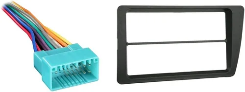 Miniatura 2 de Metra 95-7899 2001-2005 Honda Civic Kit de instalación doble DIN, negro