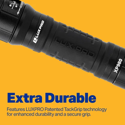 Miniatura 4 de LUXPRO XP980 Pro Series - Linterna LED Recargable de Utilidad - 760 Lúmenes - Linterna Brillante con Tiempo de Funcionamiento de 24,5 Horas y Mango
