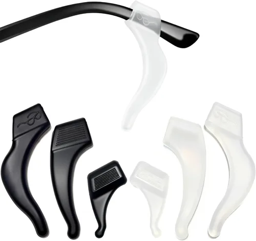 Miniatura 9 de 3 Sizes Silicone Eyeglass Ear Grips – Anti-Slip Hooks for Sports & Reading Glasses