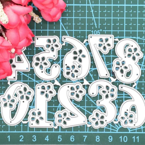 Miniatura 2 de Lapoo Troquel de corte de palabras para álbumes de recortes, plantillas de corte duraderas para álbumes de recortes, álbumes de fotos, tarjetas
