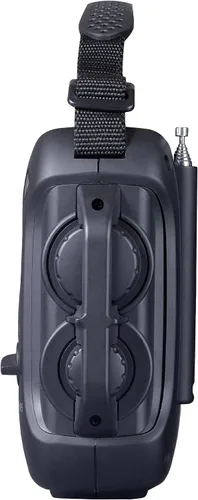 Miniatura 2 de Kaito Voyager Pro KA600 radio de emergencia con dínamo/solar digital, a. m./f. m./LW/SW y radio del tiempo de la NOAA, con RDS Negro