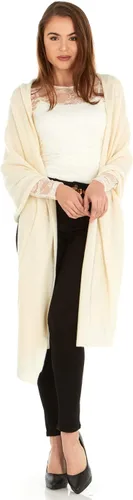Miniatura 3 de 100% cachemira tejido pashmina chal bufanda extra grande estola para mujeres viajes