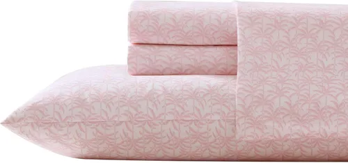 Miniatura 207 de Tommy Bahama - Juego de sábanas tamaño King, ropa de cama de percal 100% algodón con una sensación crujiente y fresca, sábanas con sábana bajera