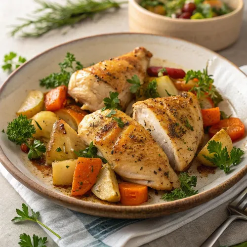 Miniatura 4 de SWANSON S Ajo y Hierbas Pollo Blanco en Trozos Totalmente Cocinado, Listo para Comer, Comidas Simples Para Llevar, Bolsa de 2.6 OZ (Caja de 12)