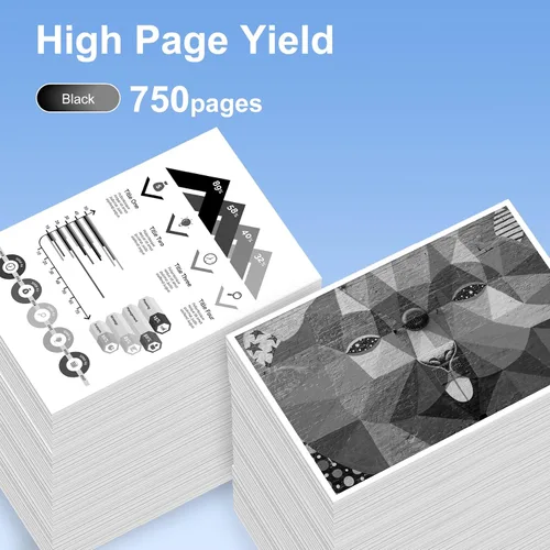 Miniatura 3 de Cartucho de tinta negra 67XL para HP Ink 67, reemplazo de cartucho de tinta negra HP 67, HP67, HP67XL, Envy 6055e, 6000, 6455e, 6400, 6458e, DeskJet