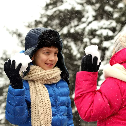 Miniatura 7 de MENOLY 8 pares de guantes de invierno para niños guantes de punto para niños cálidos y elásticos para niñas y adolescentes