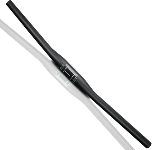 Miniatura 14 de Manillares de carbono, manillares de bicicleta de montaña, barras elevadoras 31.8mm 3K mate brillante 680mm 700mm 720mm 740mm 760mm manillares MTB