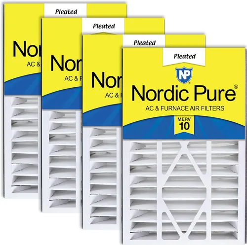 Miniatura 23 de Nordic Pure 16 x 25 x 5 (tamaño real: 15 5/8 x 24 1/8 x 4 7/8) Filtro de aire Air Bear Merv 8 de repuesto para reducción de olores de carbono puro