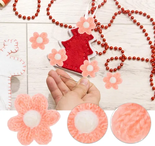 Miniatura 6 de EXCEART 10 parches de flores para planchar con bonitos bordados, para coser en flores, parches de bordado con apliques florales para ropa, bolsas