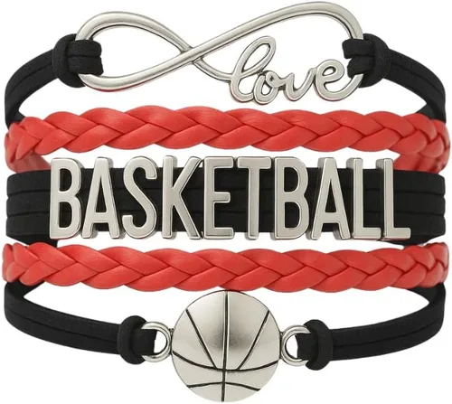 Infinity Collection - Pulsera de baloncesto de regalo para equipos y jugadores