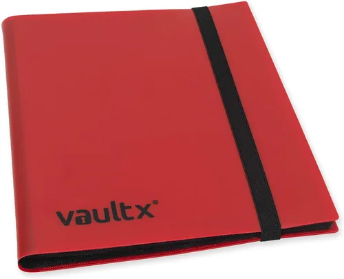 Miniatura 16 de Vault X Carpeta estándar de 9 bolsillos, con capacidad para 360 tarjetas intercambiables en 20 páginas de carga lateral (morado)