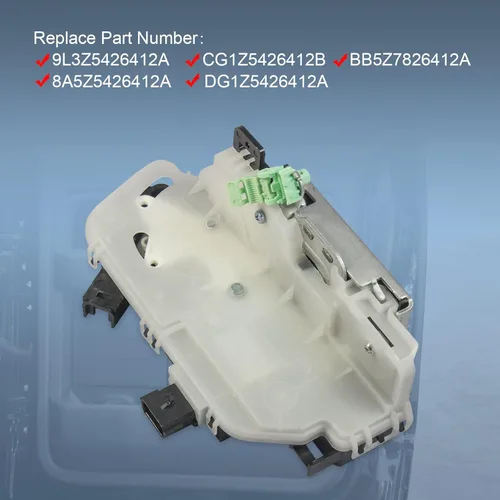 Miniatura 3 de DICMIC Actuador de Latiguillo de Cierre de Puerta Compatible con el Lado Derecho Trasero del Pasajero para Ford Explorer 2011-2019 Ford F-150