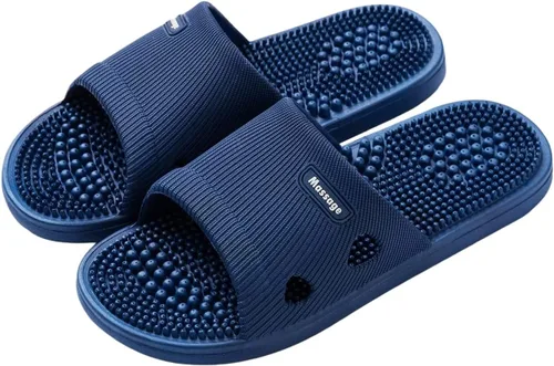 Miniatura 8 de Pantuflas de Masaje de Acupresión para Fascitis Plantar para Mujeres Pantuflas de Acupuntura Artritis Neuropatía Alivio del Dolor Sandalias
