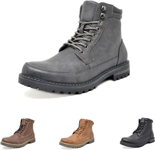 Miniatura 7 de Bruno Marc - Botas para hombre de combate estilo Oxford para motocicleta