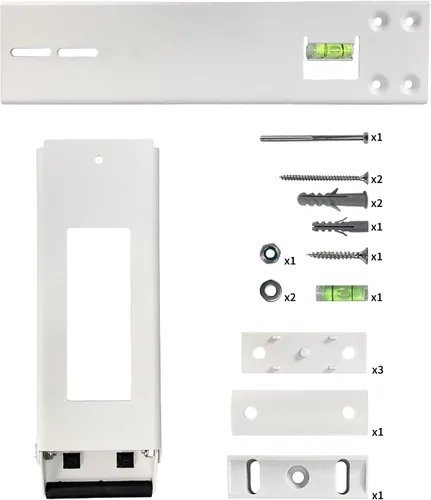 Miniatura 4 de Soporte de CA para ventana, soportes de aire acondicionado para ventanas, soporte universal de CA de hasta 85 libras