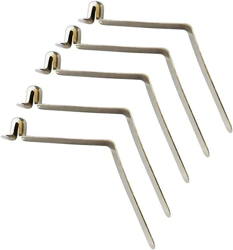 Miniatura 6 de UP100 50 clips de un solo botón de 0.118 in, 0.157 in, 0.197 in, 0.236 in, 0.276 in, 0.315 in, 0.354 in, clip de resorte a presión, clips de resorte