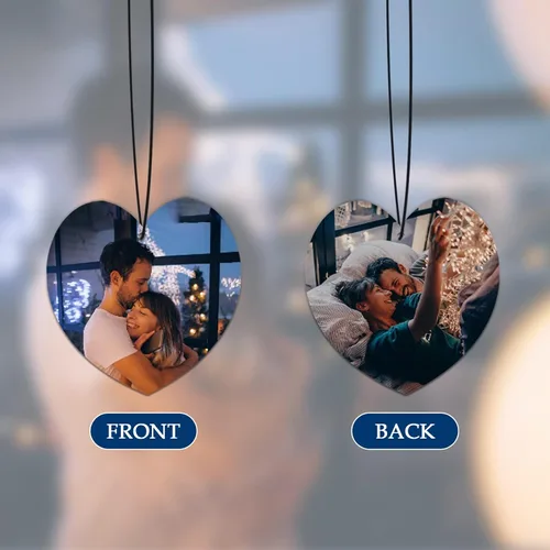 Miniatura 4 de Ambientador personalizado para automóvil – Ambientador personalizado para automóvil con foto, ambientadores con olor con imagen para colgar adornos