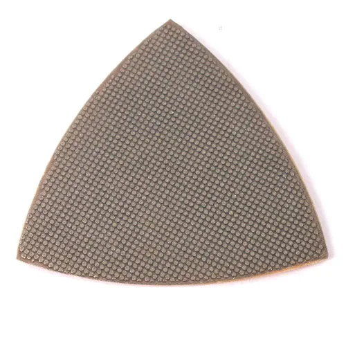 Miniatura 3 de Reemplazo 200 Grit Electroplated Triangular Pulido Diamante Oscilante Pad para Diamante Especialidad MB1T