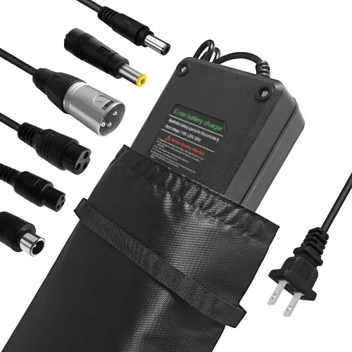 Miniatura 9 de La velocidad de carga del cargador de 42V 3A/5A es 100% más rápida que 1.5A y 50% más rápida que 2A, 6 enchufes adecuados para varias
