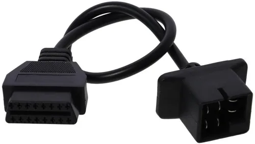 Miniatura 4 de BYOBYO Cable adaptador de conector de herramienta de diagnóstico OBD1 a 16 pines OBD2, cable adaptador de convertidor de escáner de diagnóstico apto