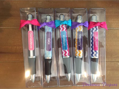 Miniatura 2 de Personalized Graduation Pen Class of 2025 Grad Gift (Blue/Black)