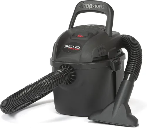 Miniatura 2 de Shop-Vac 2021005, Micro aspiradora húmeda y seca, 1 galón, manguera de 1.25 pulgadas de diámetro x 4 pies, 50 CFM, (1 paquete) y 9061400 varitas