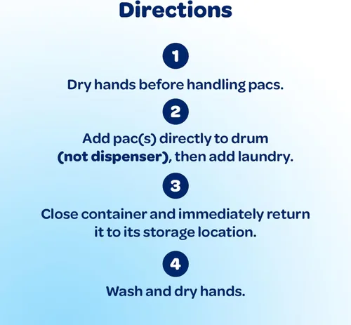 Miniatura 4 de all Todos los PACTY PACS con Stainlifters Detergente de lavandería transparente libre, claro para pieles sensibles, 66 cuentas - (Paquete de 2)