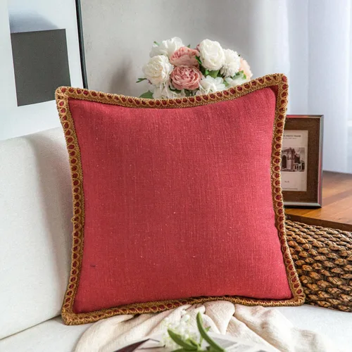 Miniatura 59 de Phantoscope Farmhouse - Fundas de almohada decorativas para exteriores, Poliéster & Mezcla de poliéster, Beige, 18" x 18