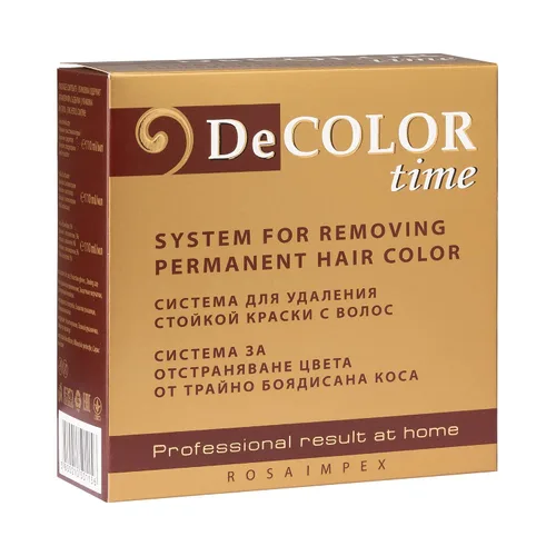 Miniatura 3 de Sistema de eliminación de color de un cabello teñido permanentemente - Resultado profesional en casa!