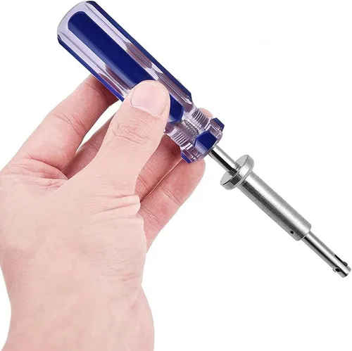 Miniatura 7 de Cable TV Terminator Tool 4 pulgadas+7 pulgadas CATV Cable bloqueo y desbloqueo Terminator Tool 75Ohm Cable TV antirrobo llave de bloqueo para cajas