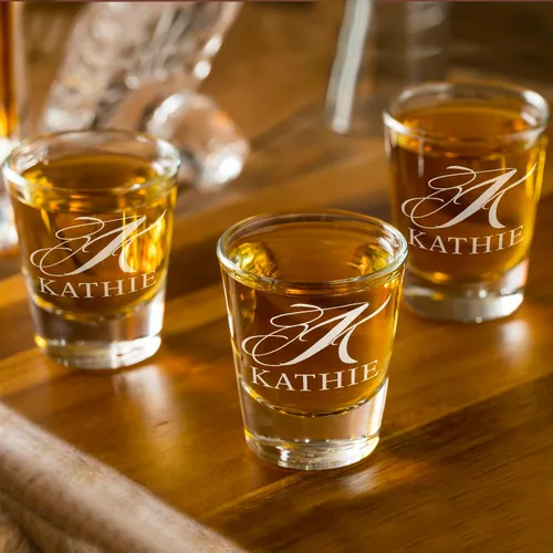 Miniatura 6 de Juego de 2 vasos de chupito personalizados para hombre, fondo azul, 2 onzas, grabados, regalo personalizado para cumpleaños, bodas, día del padre