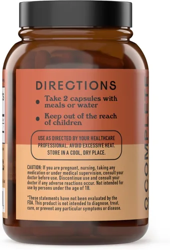 Miniatura 2 de Cápsulas de cúrcuma orgánica de 600 mg – Suplemento de raíz de curcumina pura, píldoras de polvo de raíz cruda, suplementos orgánicos para apoyo