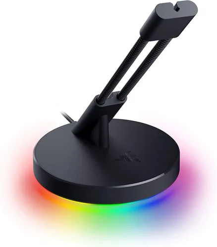 Razer Gaming Mouse Bungee V3 Chroma: Soporte para Mouse con Cable Sin Arrastre - para Rendimiento de Nivel Esports - Base con Peso - Pies
