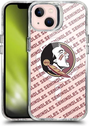 Miniatura 110 de Head Case Designs Funda de gel suave FSU Seminoles de la Universidad Estatal de Florida con licencia oficial compatible con Apple iPhone 13 Pro Max