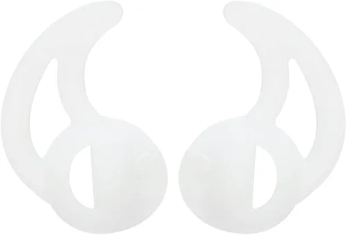 MECCANIXITY Auriculares de silicona para auriculares de radio bidireccional, puntas de repuesto para auriculares de tubo de bobina (2 pares de