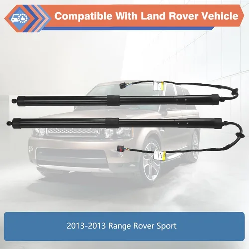 Miniatura 3 de Un par de choques eléctricos del puntal de la ayuda de la puerta trasera trasera de la puerta trasera compatible con Land Rover Vehicle 2012-2013