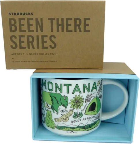 Miniatura 3 de Starbucks MONTANA Been There Series Across the Globe Collection Taza de café de 14 onzas