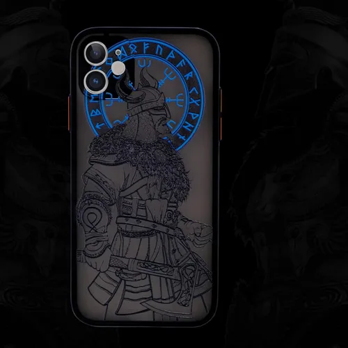 Miniatura 18 de Cool Gladiator - Funda para teléfono con relieve 3D, compatible con iPhone 7/8/SE, transparente esmerilado y moderno
