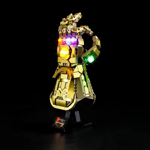 Miniatura 2 de BRIKSMAX Kit de iluminación LED para Infinity Gauntlet – Compatible con modelo de bloques de construcción Lego 76191 – no incluye el juego Lego
