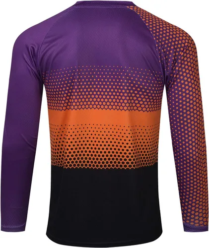 Miniatura 44 de Hotlion Camiseta de ciclismo para hombre, manga larga, MTB Motocross, ropa de carreras todoterreno