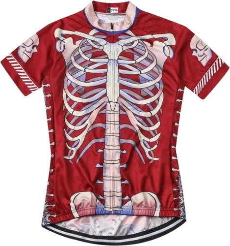 Miniatura 56 de Weimostar Hombre Ciclismo Jersey Manga Corta Bicicleta Ropa Multicolor Diamante