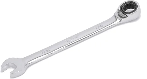 Miniatura 7 de Titan 14613 Llave combinada de trinquete reversible de 1 pulgada, 12 puntos, 72 dientes