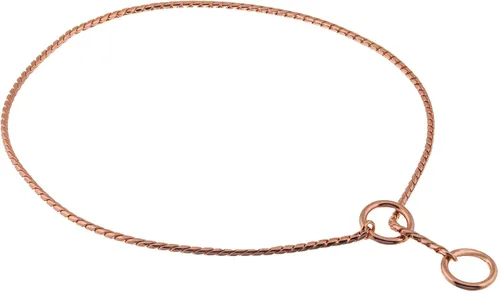 Miniatura 22 de Alvalley Collar de cadena de metal para exhibición de perros, collar deslizante para mascotas para espectáculos, collar de cadena de serpiente