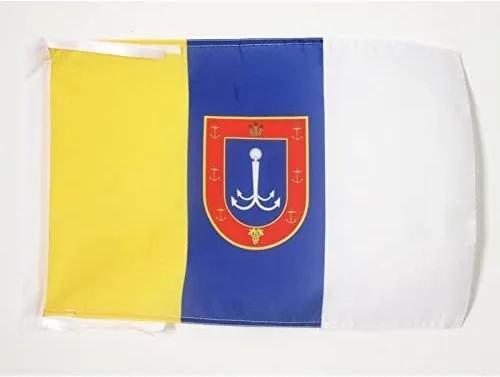 Miniatura 838 de Bandera de México AZ FLAG, 45.7 x 30.5 cm, con cordones - Pequeñas banderas mexicanas de 30 x 45 cm - Bandera de 45.7 x 30.5 cm