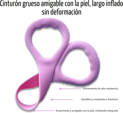 Miniatura 6 de Figure 8 Fitness Resistance Bands, Elastic Bands with Handles for Working Out,Arm Back Shoulder Training Elastic Ropes,Exercise Equipment for