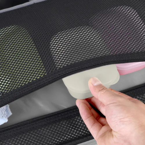 Miniatura 5 de Quatish Soporte para jabón, contenedor de jabón de viaje con tapa, estuche de jabón de barra portátil, caja de jabón a prueba de fugas