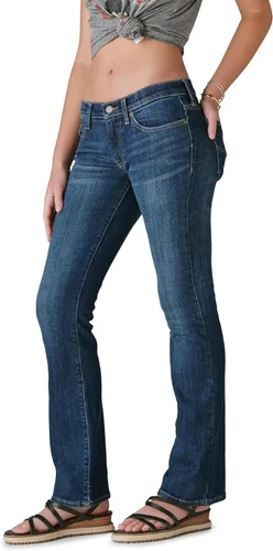 Miniatura 3 de Lucky Brand Jeans de tiro medio Easy Rider Bootcut para mujer