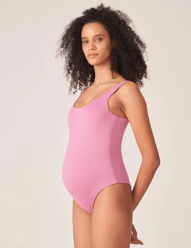 Miniatura 3 de POSHDIVAH Body de maternidad para mujer, cuello redondo, sin mangas, elástico, suave, para embarazo