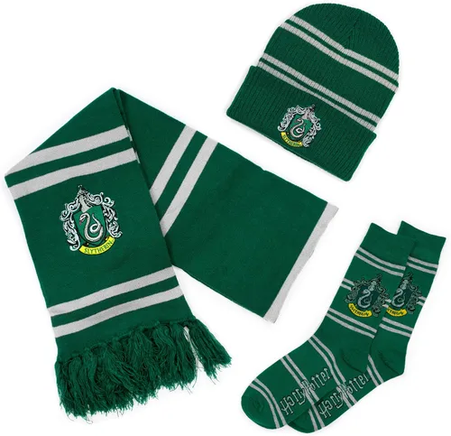 Culture Fly Harry Potter - Juego de regalo de 3 piezas con bufanda y gorro
